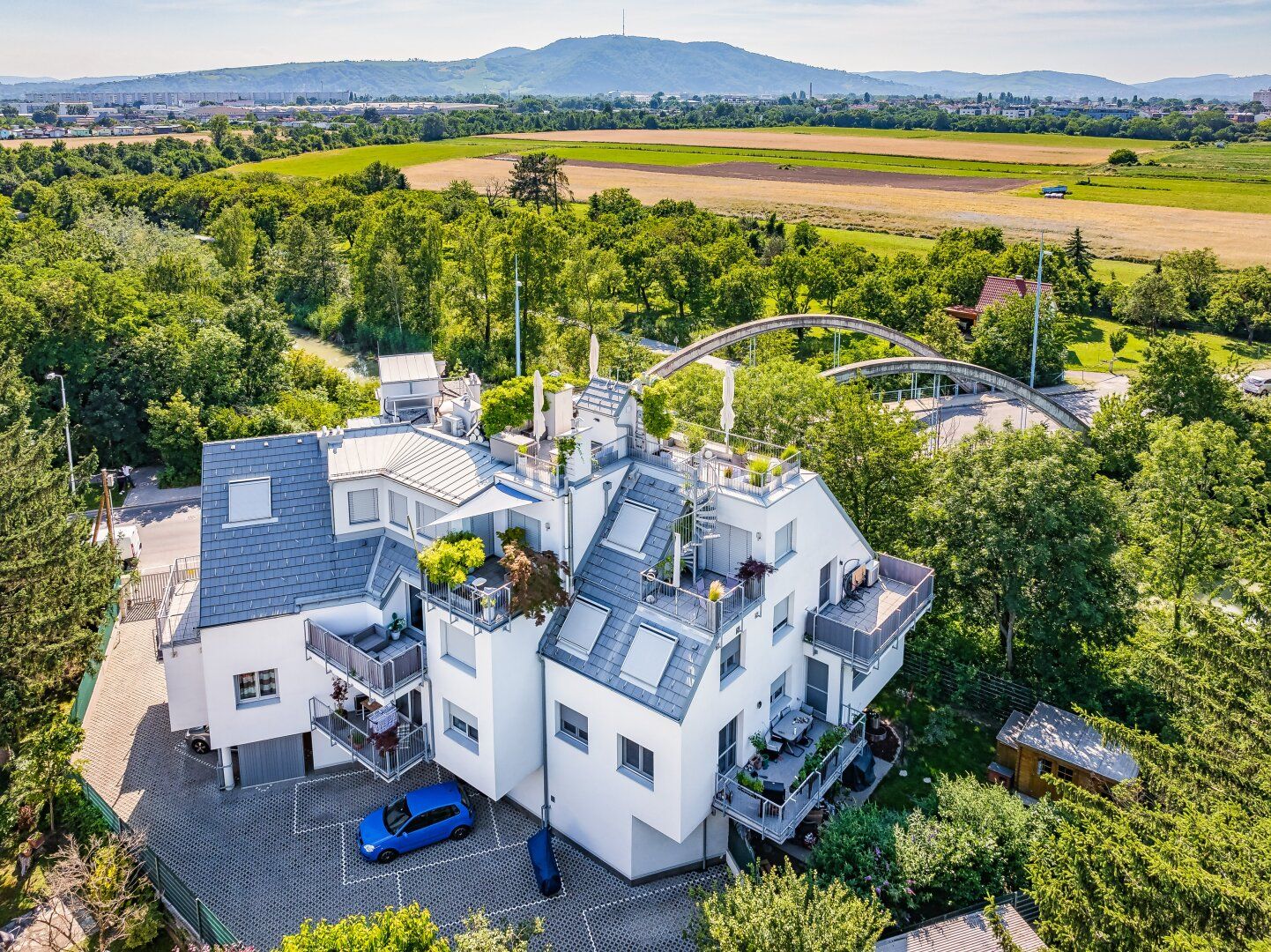 10% Preisnachlass - Luxuspenthouse in toller Lage im Grüngürtel von Wien