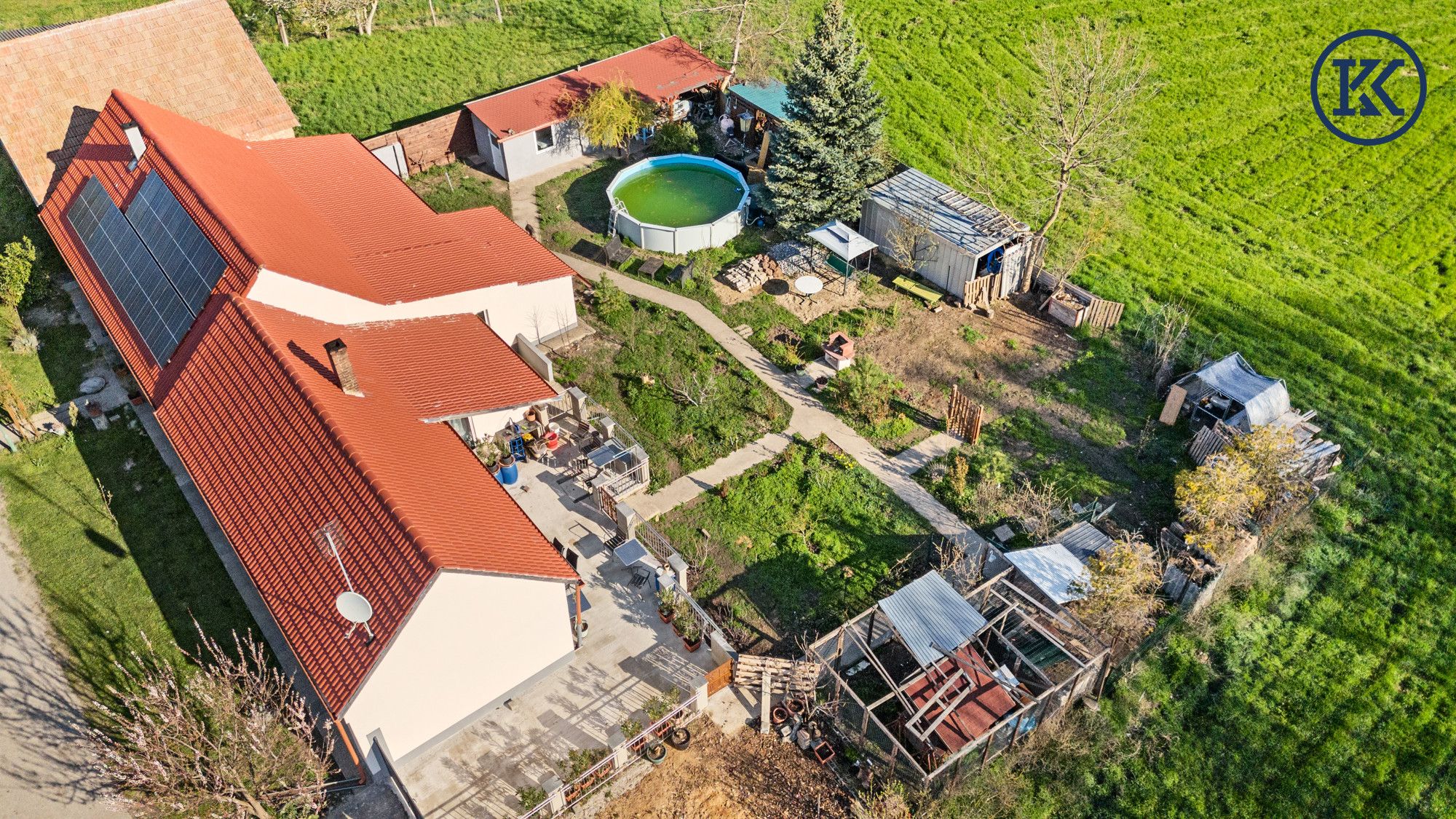 Wunderschönes Bungalow im ländlichen Bereich
