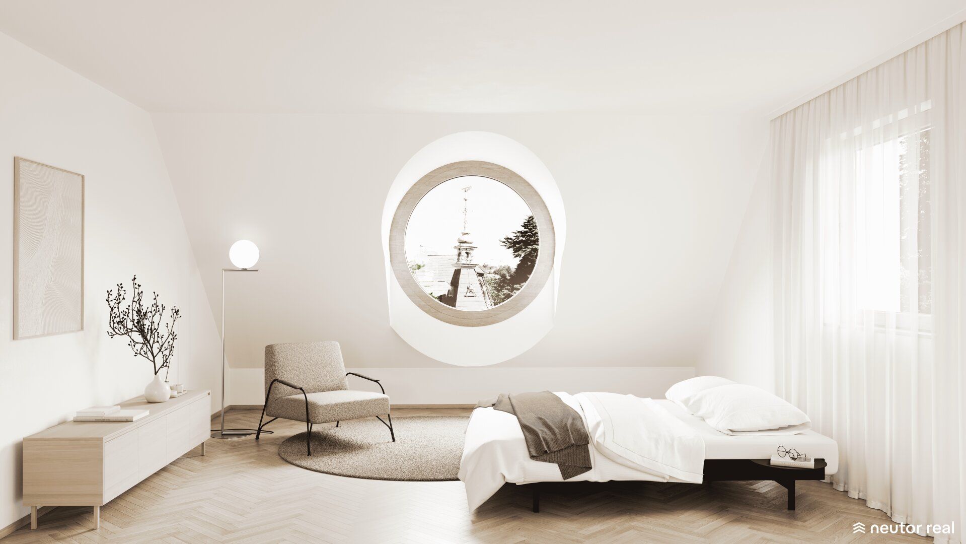 ANLAGE DO65 | Exklusives Penthouse mit zwei Terrassen auf Wohnebene & Grünblick in Bestlage Dornbachs - Ansicht 2