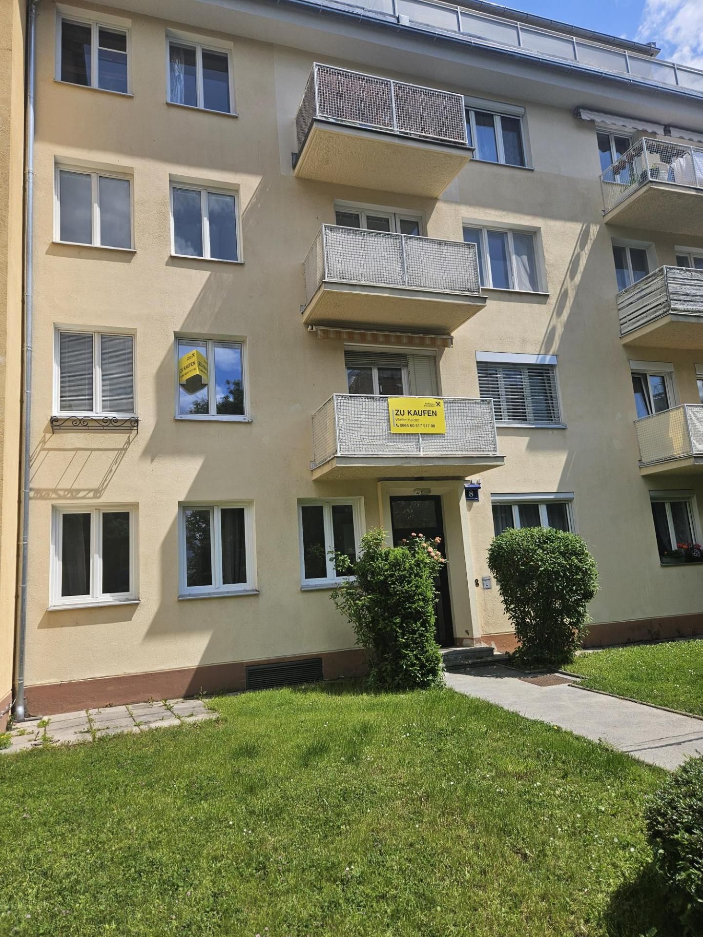 Sanierungsbedürftige Wohnung in Top Lage im19. Bezirk (Ruhelage - Sackgasse)