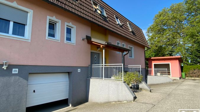 Zufahrt Garage
