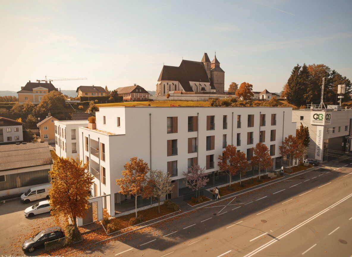 Top frequentiertes Geschäftslokal im EG - Neubauprojekt SCHÖN | DORF | BLICK - Ansicht 2