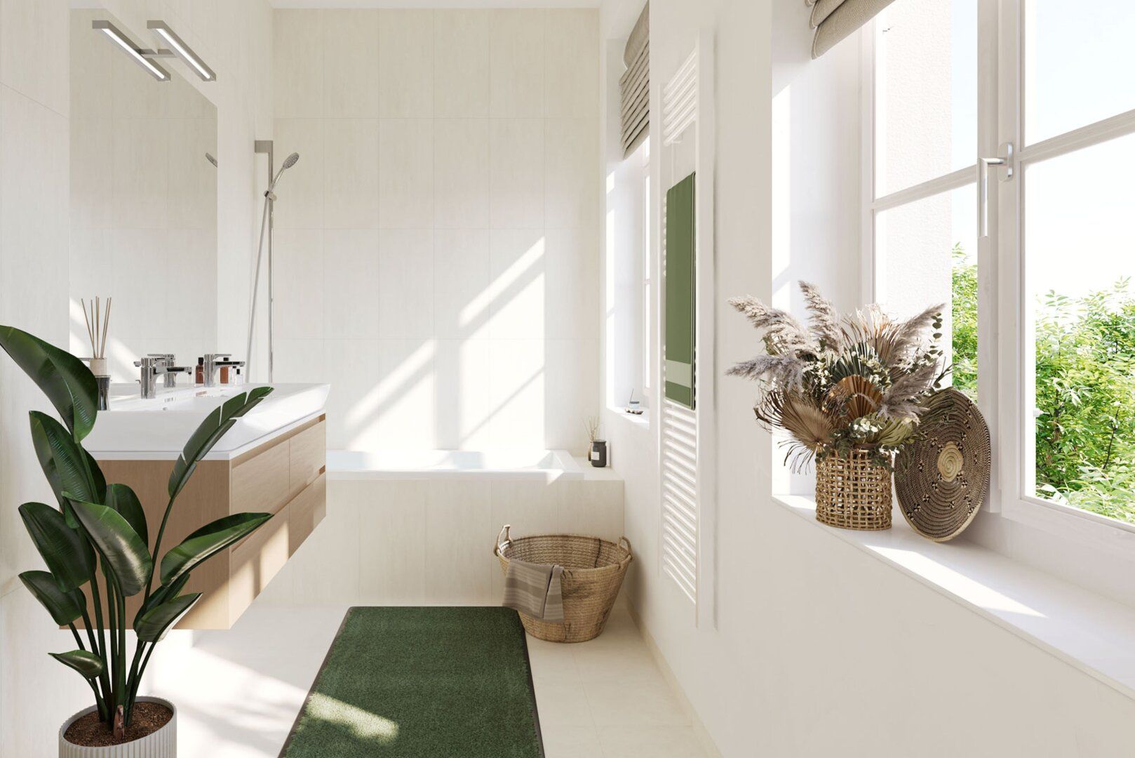 1+1 daire, 60 m²