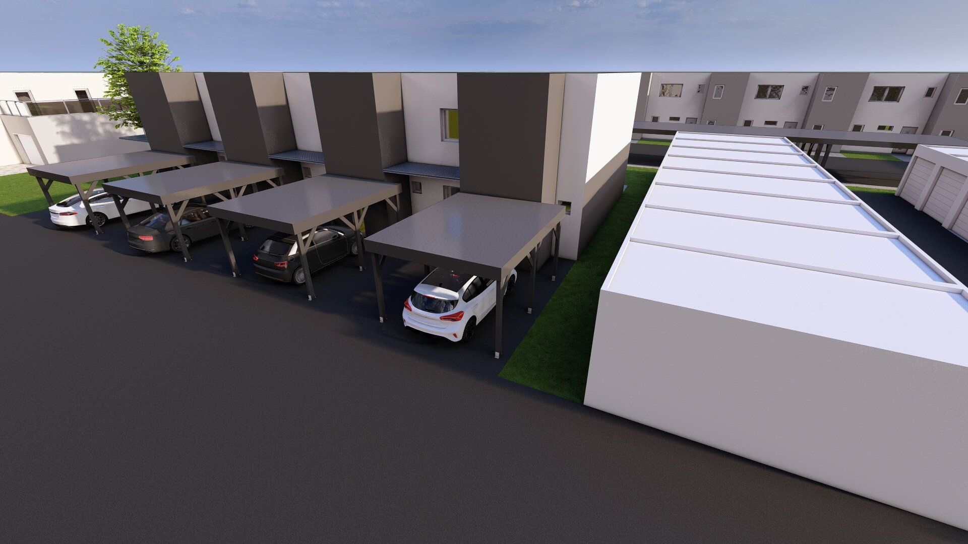++Judenburg: Hochwertiges Reihenhaus mit 120m² Wohnfläche, Garten, Terrasse und Carport++ - Ansicht 3