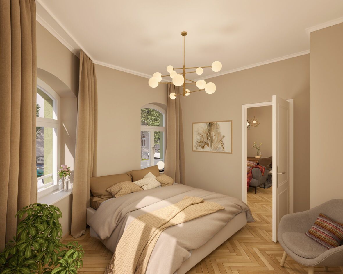 Baubeginn! Schiffmühlenstraße 56_gemütliche 2 Zi Altbauwohnung PROVISIONSFREI!_T4