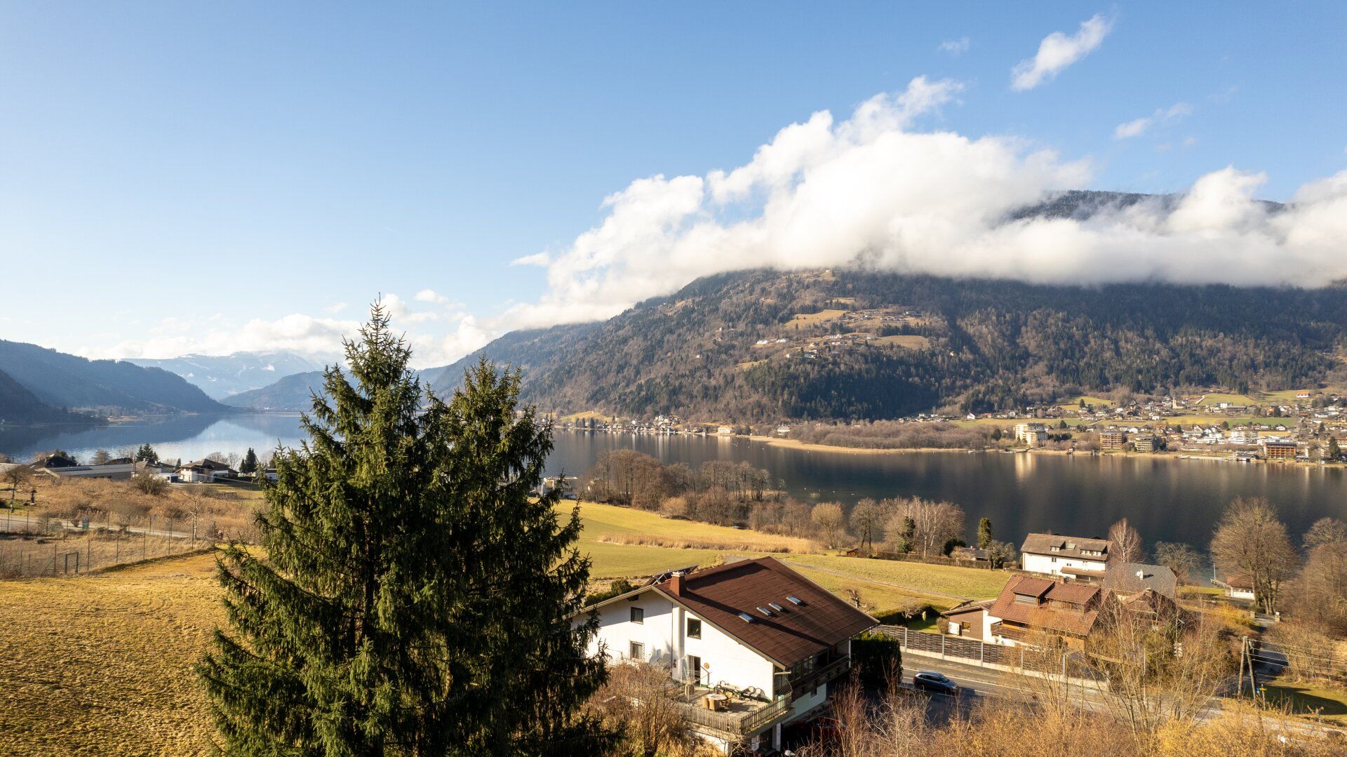 Traumhaftes Grundstück mit Seeblick inkl. genehmigten Bauprojekt in Ossiach zu kaufen! - Ansicht 2