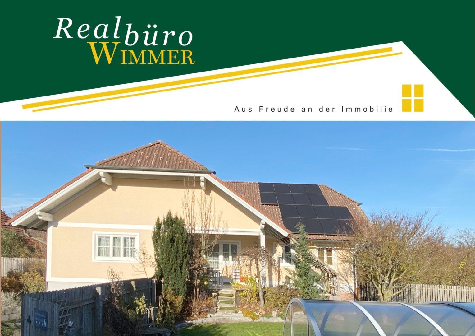 Perfekter Familiensitz! - Bungalow in Ruhelage mit großem Garten, Pool & Schwimmteich