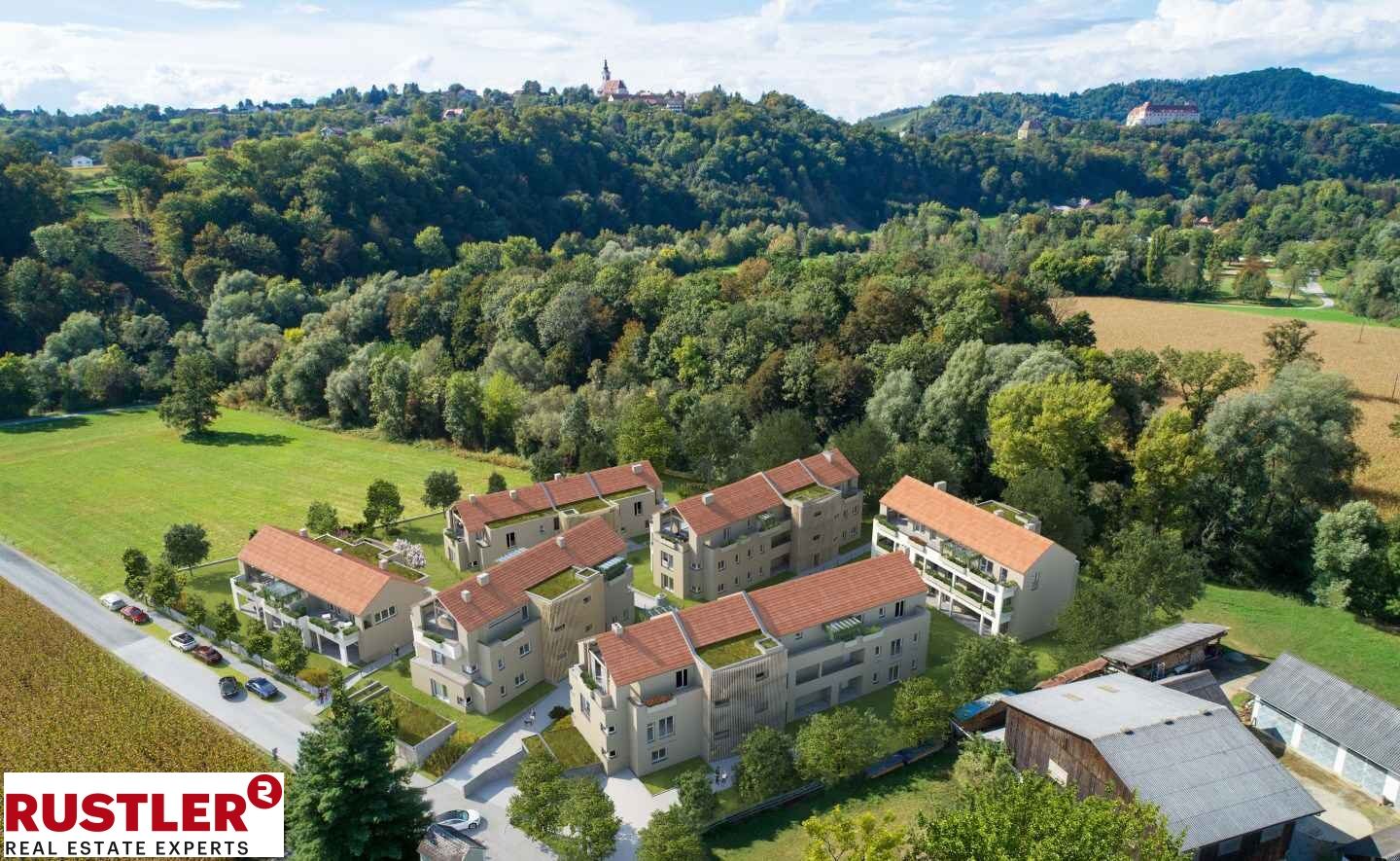 Geräumige 2-Zimmerwohnung mit großer Terrasse und Garten