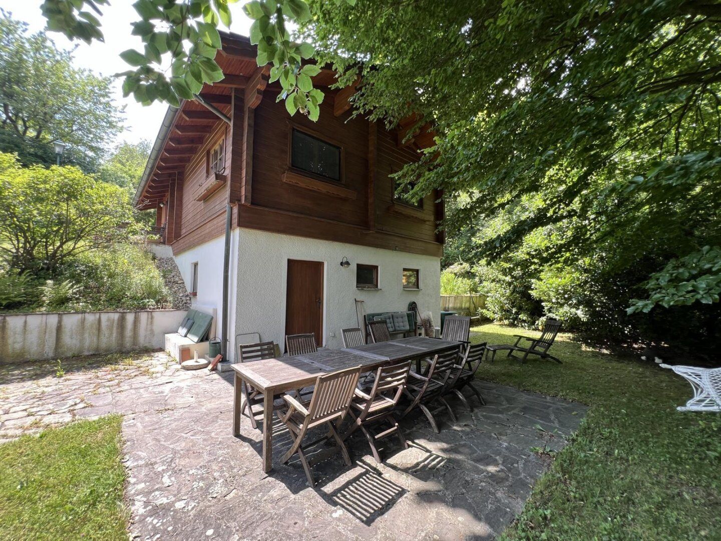 Absolute Rarität nähe Gablitz und Purkersdorf, Waldlage, 3068m² Grundstück, Doppelcarport, Ruhelage, letztes Haus in Sackgasse,