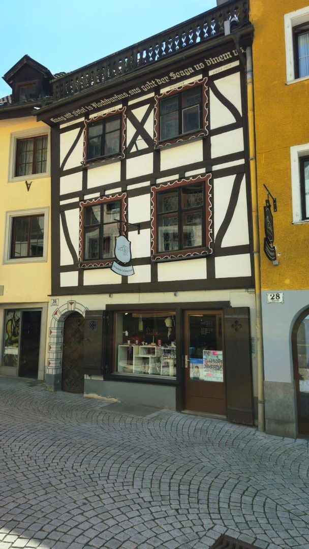 Urbanes Wohnen in der Altstadt von Feldkirch - Haus mit Charme 140m2 - teilmöbiliert - in Top-Lage!