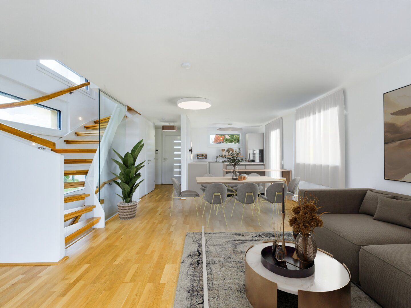 5-Zimmer Einfamilienhaus mit Garten und Parkplatz | Schlüsselfertiger Erstbezug | 1220 Wien
