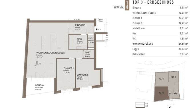 Plan - Top 03 - Erdgeschoss