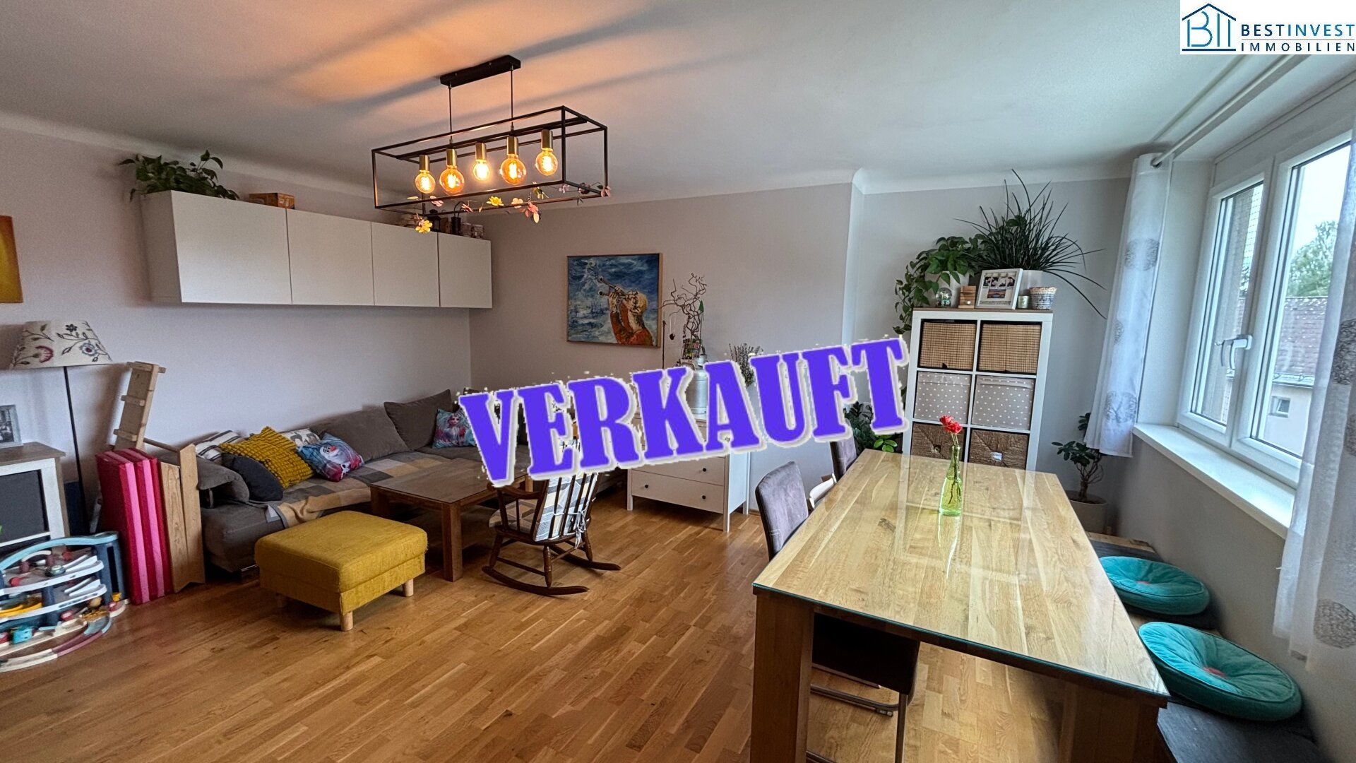 Ruhige Familienwohnung mit großem Balkon | Nahe Merkur Arena