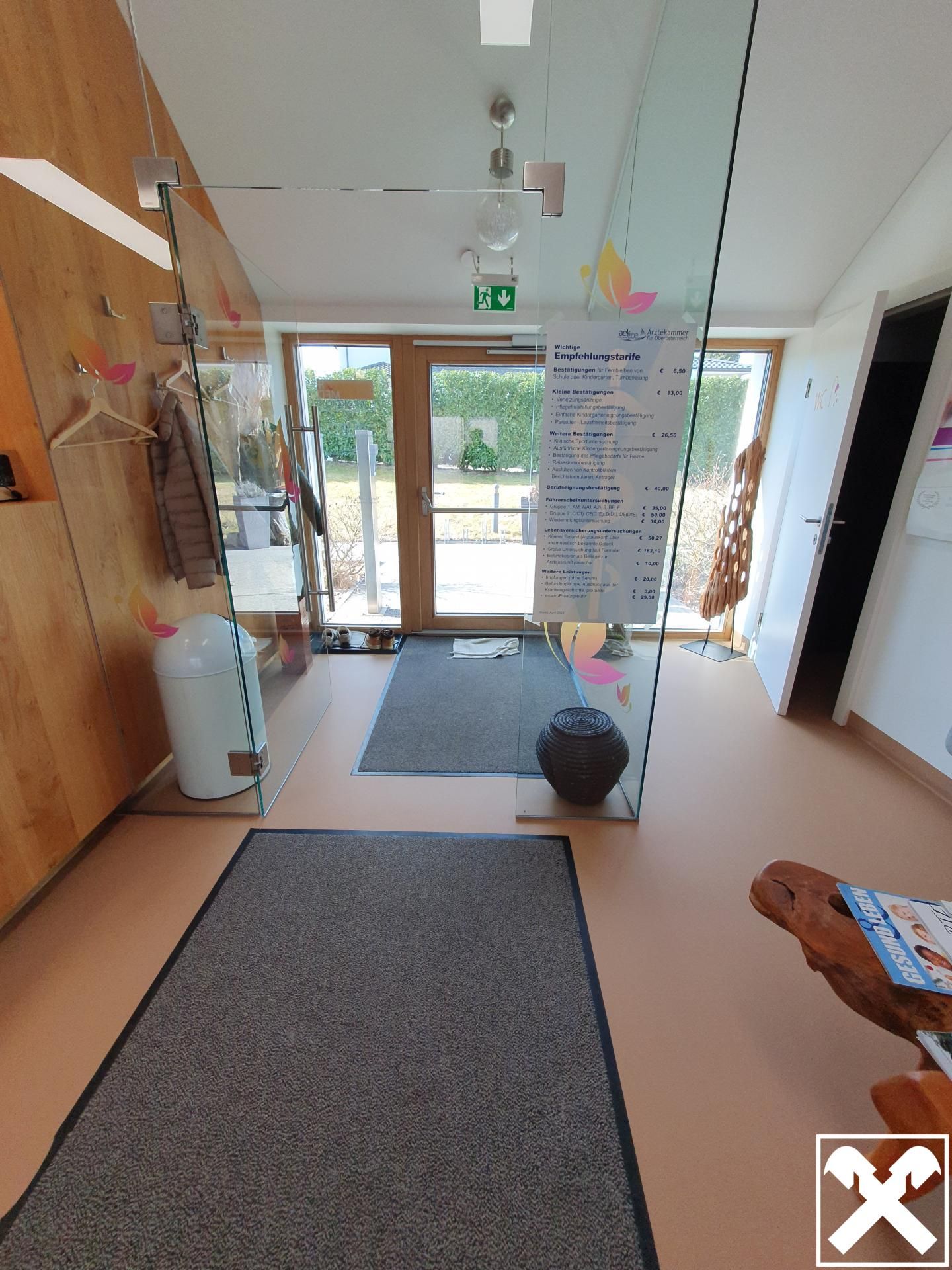 Raum 1 Praxis/Behandlungsraum/Büro 4073 Wilhering - Reith - Ansicht 3