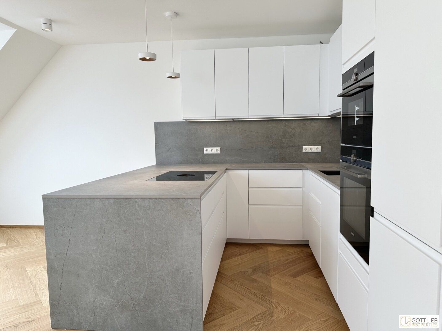 Bestlage nahe Belvedere! Luxuriöse 3-Zimmer-Erstbezug-Dachgeschoss-Wohnung mit zwei Balkonen in historischem Gebäude - Vista 6