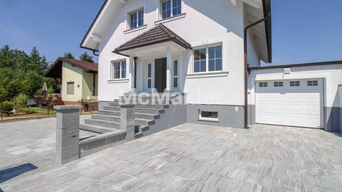 Blick auf das Haus