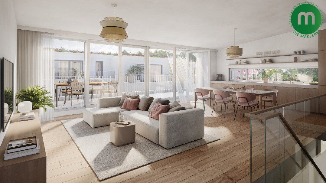 Exklusives Neubau-Reihenhaus in Klosterneuburg-Weidling - inkl. 2 Garagenabstellplätze