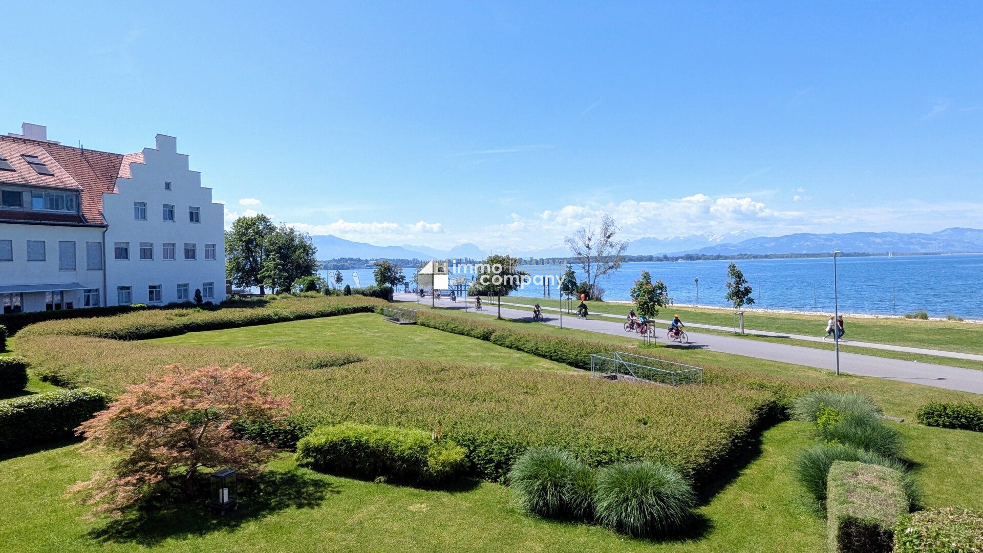 Exklusive 2-Zimmer-Wohnung mit Seeblick - Süd-West-Terrasse & Bademöglichkeit direkt vor dem Haus!