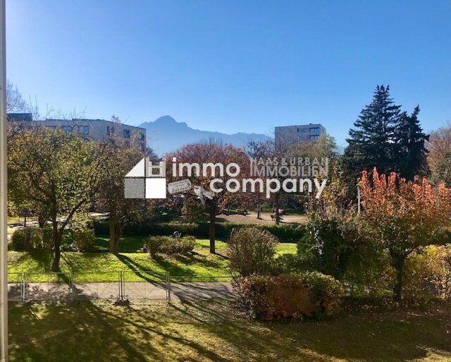 Schöne 3 Zimmer Stadtwohnung mitten in Pradl / Andechsstrasse - eine gute Option für Ihre Wohnperspektive mit Blick ins Grüne, Tiefgaragenplatz