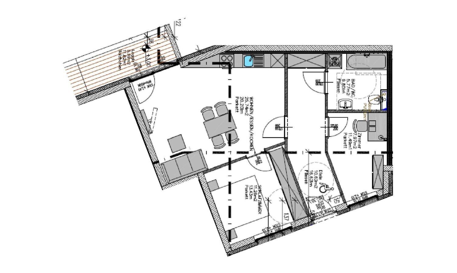 Wohnung – Graz - Ansicht 3
