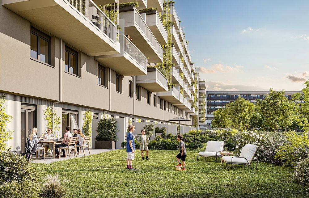 Kompakt geplant, großzügig gelebt - 3-Zimmer Wohnung mit riesiger Dachterrasse