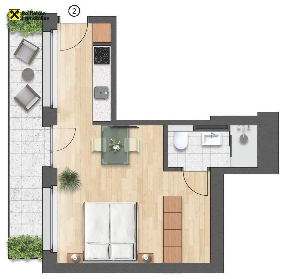 Ferienappartements - Top A2 - Ansicht 2