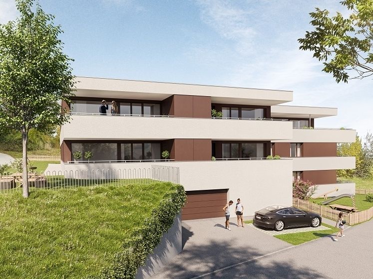 Neubau: 2,5 Zi Wohnung für den Neustart ins neue Eigenheim