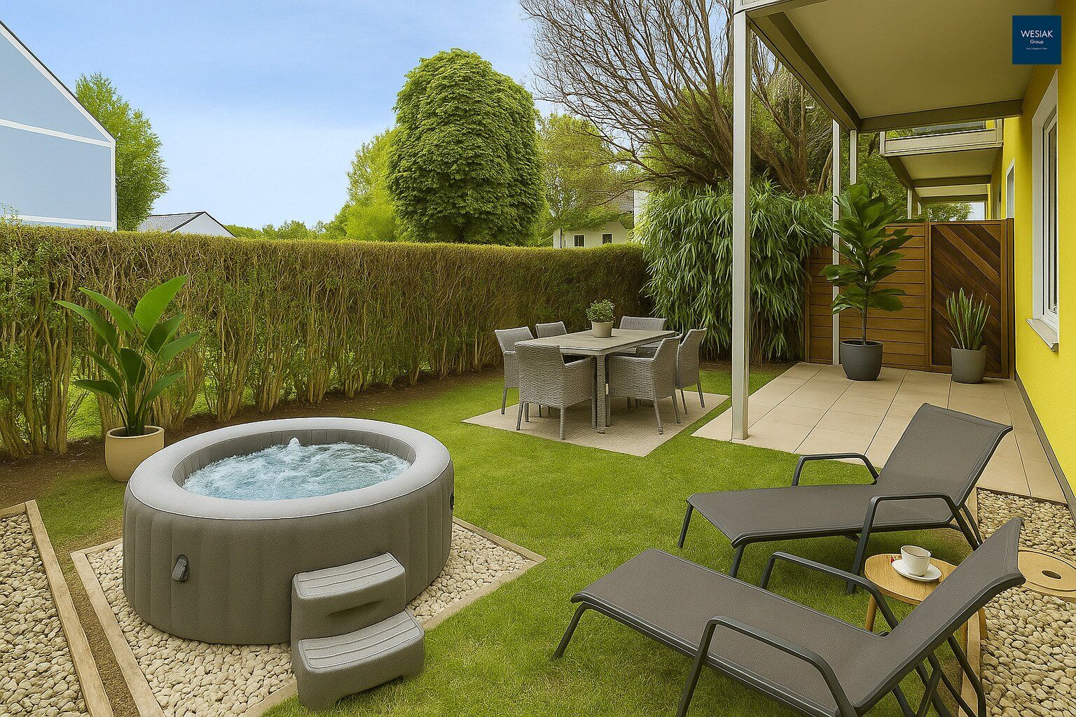 Gleisdorf: Erdgeschosswohnung mit Terrasse und Garten - perfekter Wohnraum für Mensch & Tier
