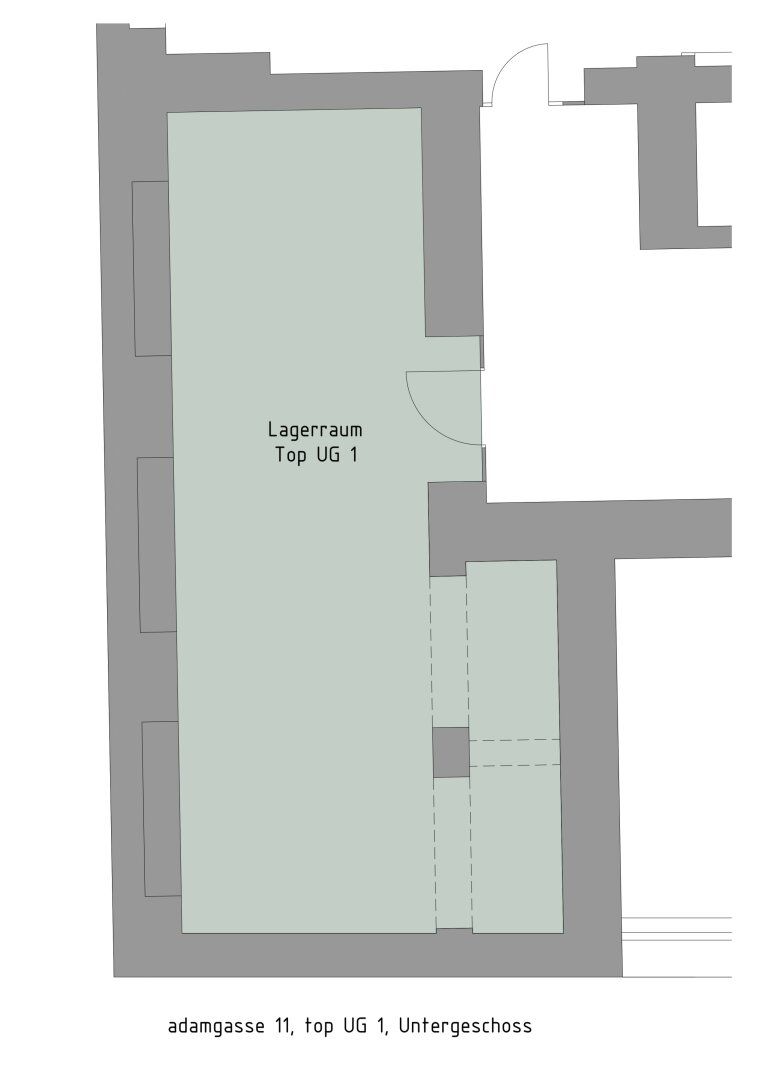 Lagerraum Top UG1 in Innsbruck zu vermieten! - Ansicht 4