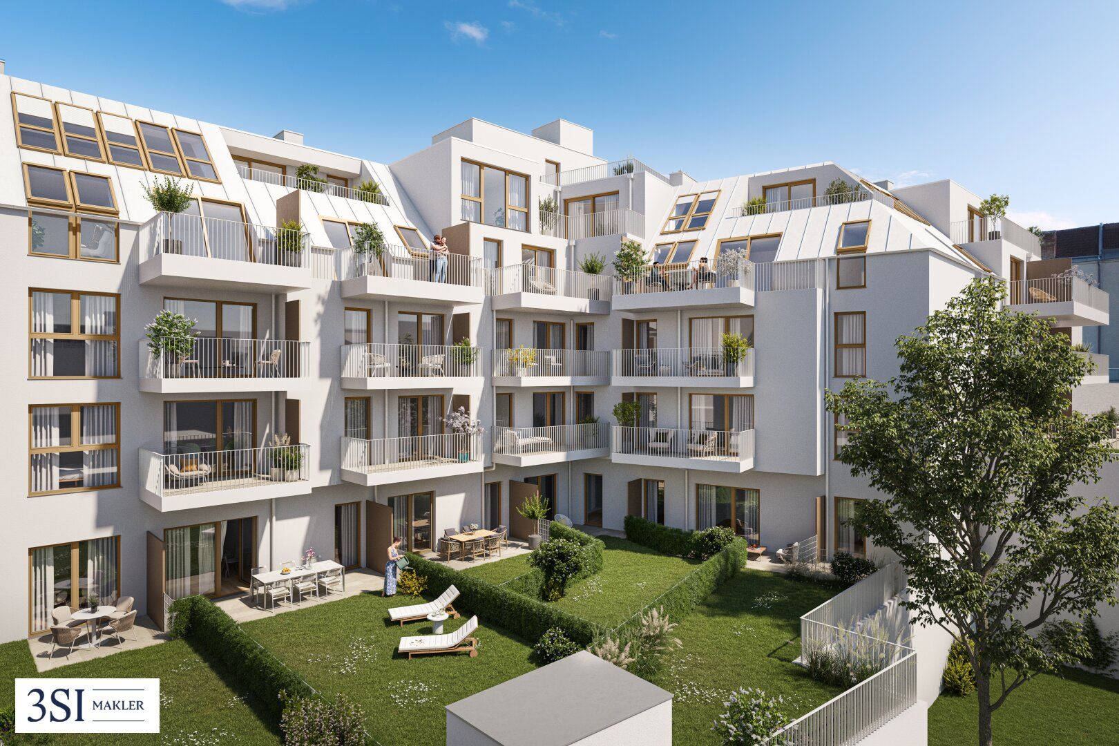 The Temptation: 2-Zimmer-Erstbezug mit Balkon - Nähe Kutschkermarkt