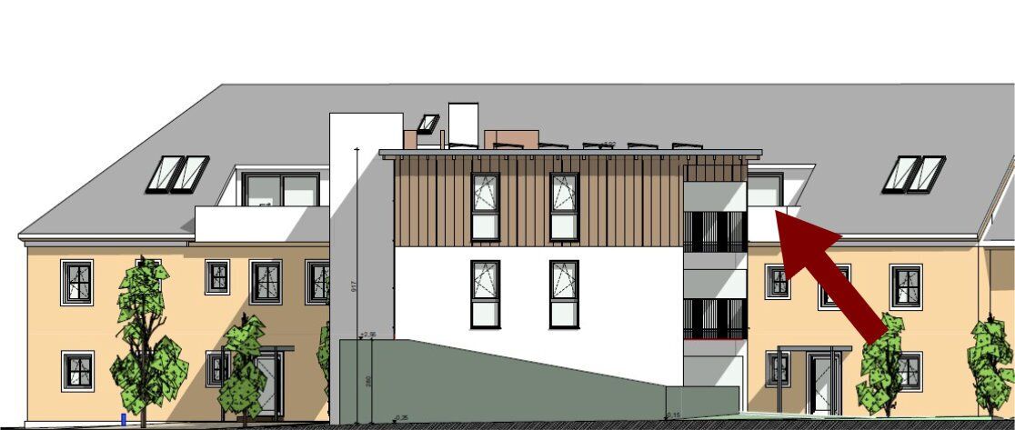 Neue Dachgeschosswohnung mit 124 m² in Oberweis zu mieten!