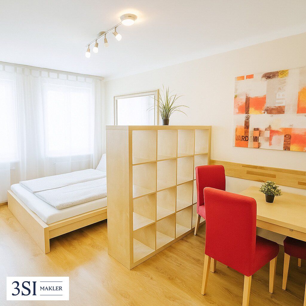 Vollmöbliertes Studio-Apartment in Top-Lage des aufstrebenden 12. Bezirks