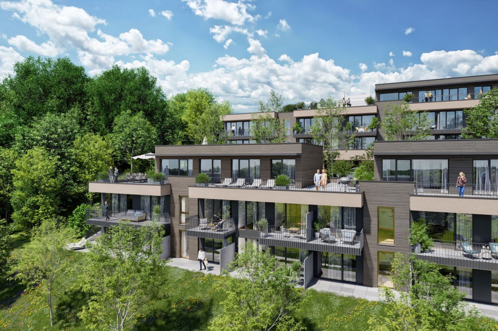 Genießen Sie jeden Sonnenstrahl: Terrassenwohnung auf der Laßnitzhöhe