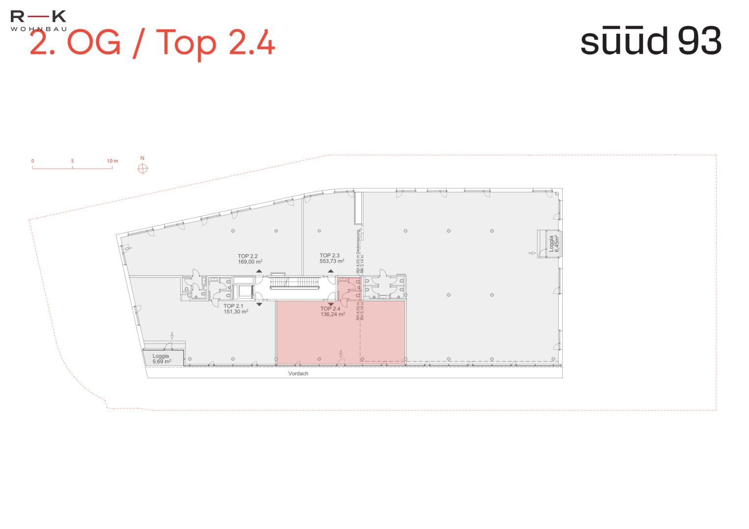süüd 93 Büro mit ca. 136 m² in der Alpenstraße - Erstbezug - Mehr