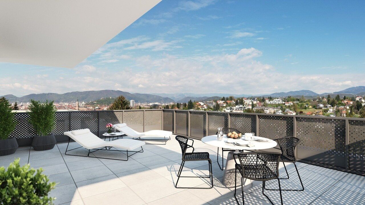 Panorama Pur - Exklusives Wohnen mit Weitblick über die Stadt Graz!