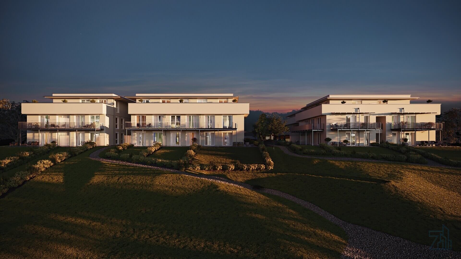MIETKAUF - Idylle im Grünen - 2 Zimmer mit großem Balkon und Garagenplatz! Provisionsfrei