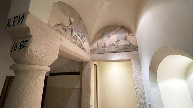 Historischer Eingangsbereich