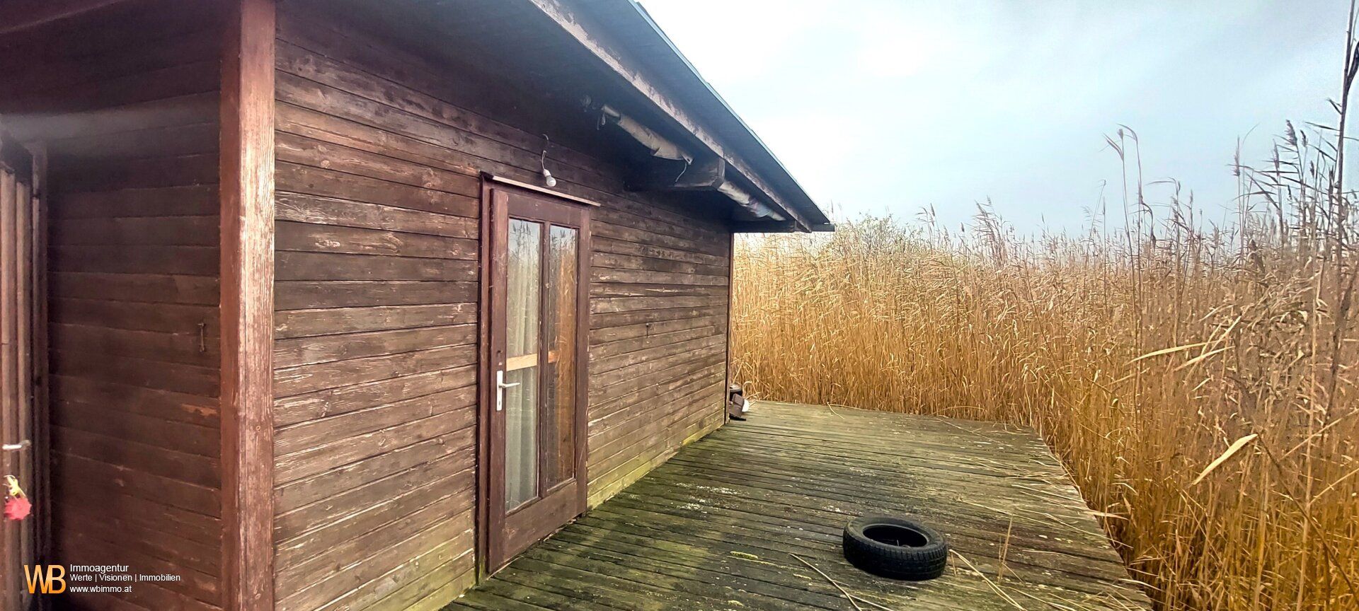 2 Seehütten in Rust am See, Offenes Wasser & südliche Ruster Bucht