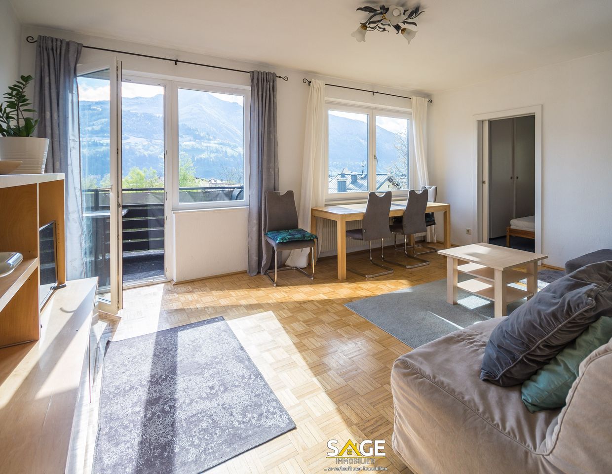 Gemütliche 2-Zimmer-Etagenwohnung mit Seeblick in Zell am See