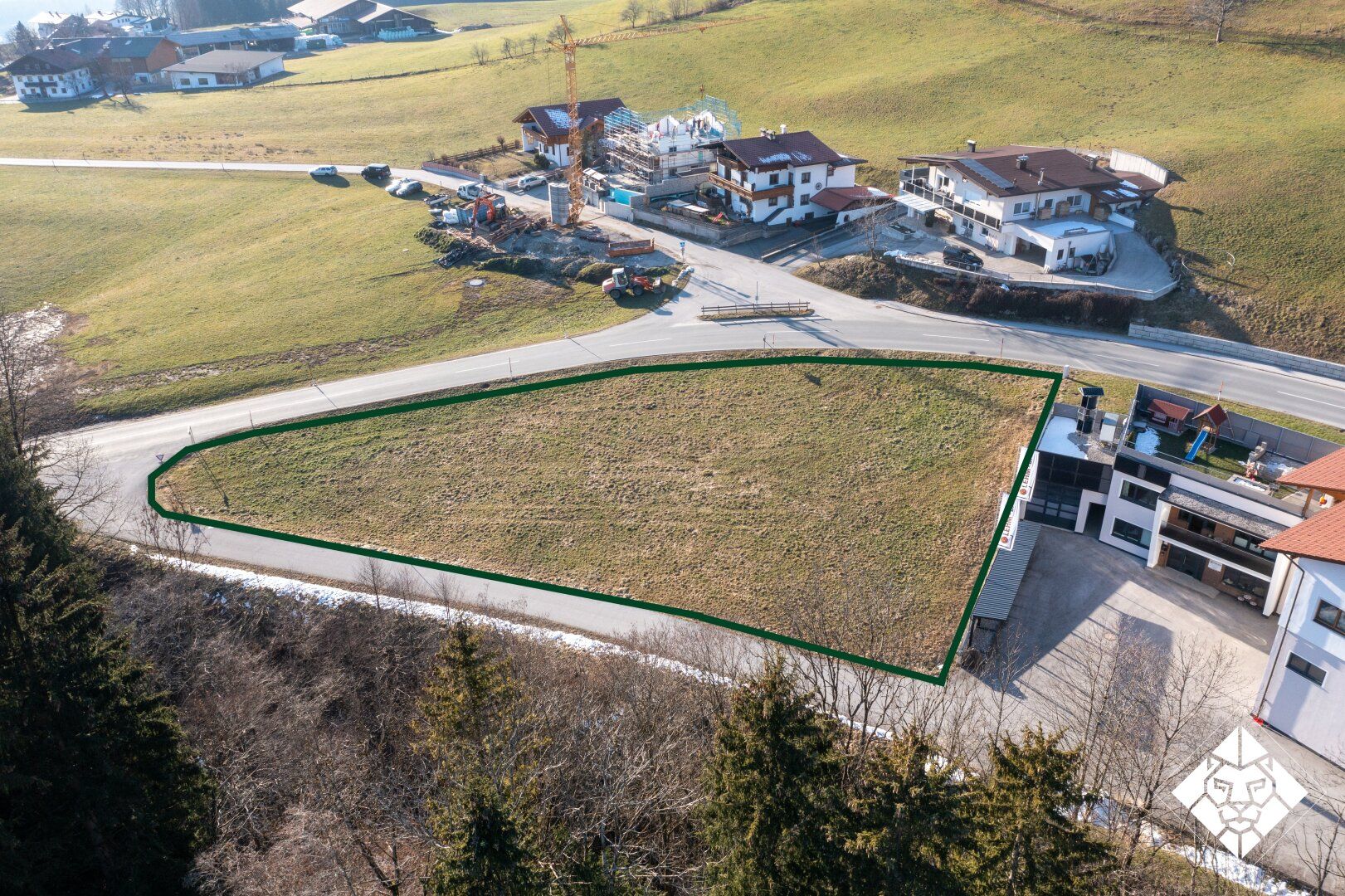 Gewidmetes Gewerbegrundstück am Niederndorferberg mit Panoramablick - Ansicht 5