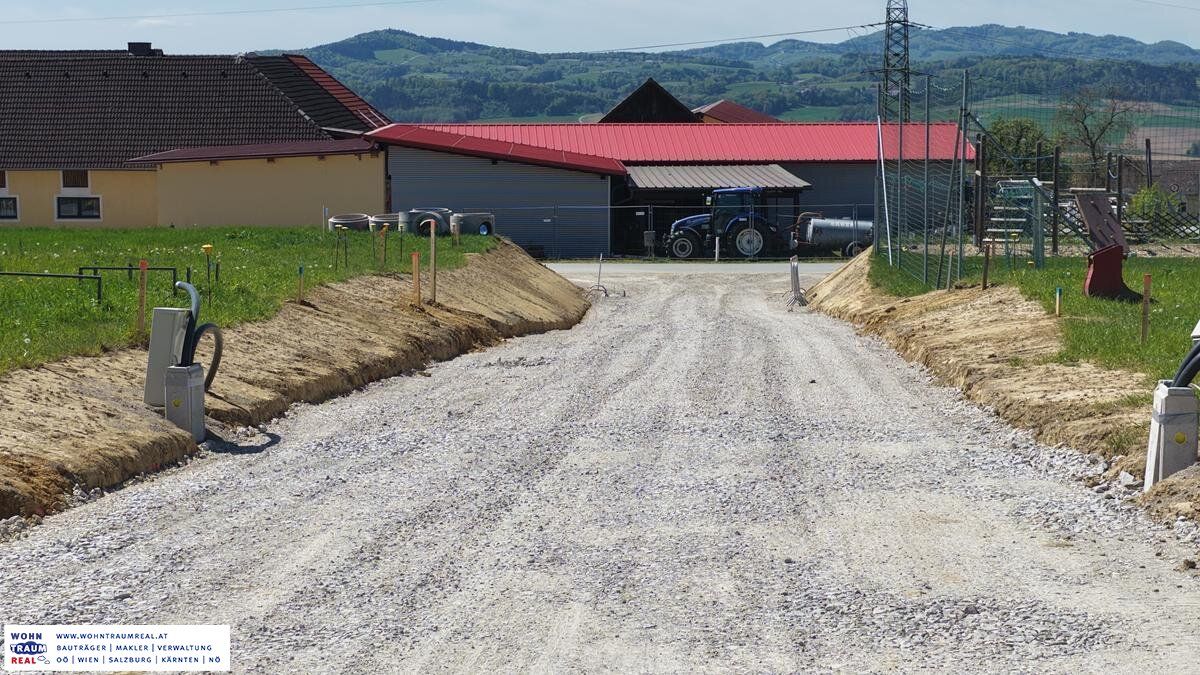 Baugrundstücke mit Aussicht in Katsdorf - Erschließung fertig. Nur noch 4 verfügbar! - Ansicht 5