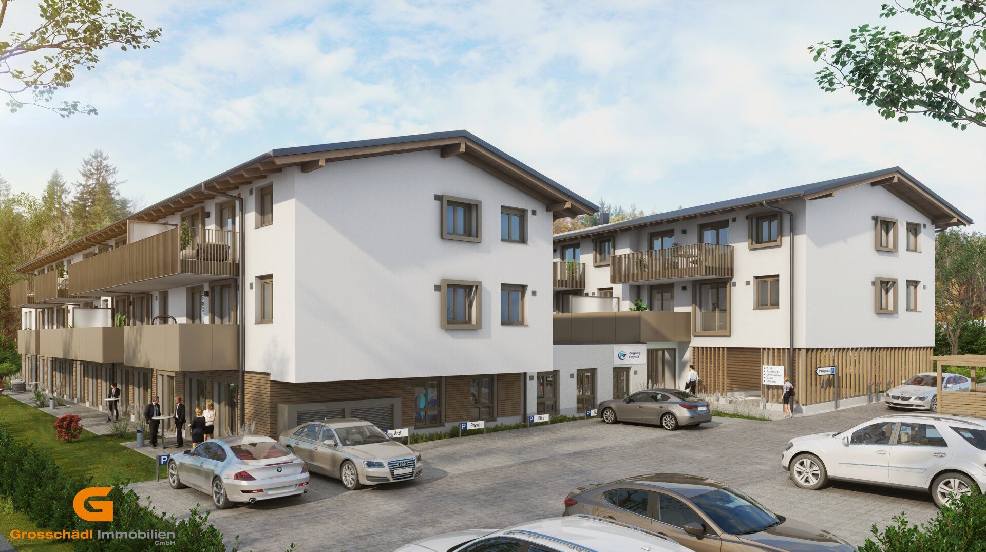 Neubau: Großzügige Gewerbefläche Nahe Bergheim - Baurecht - Ansicht 2