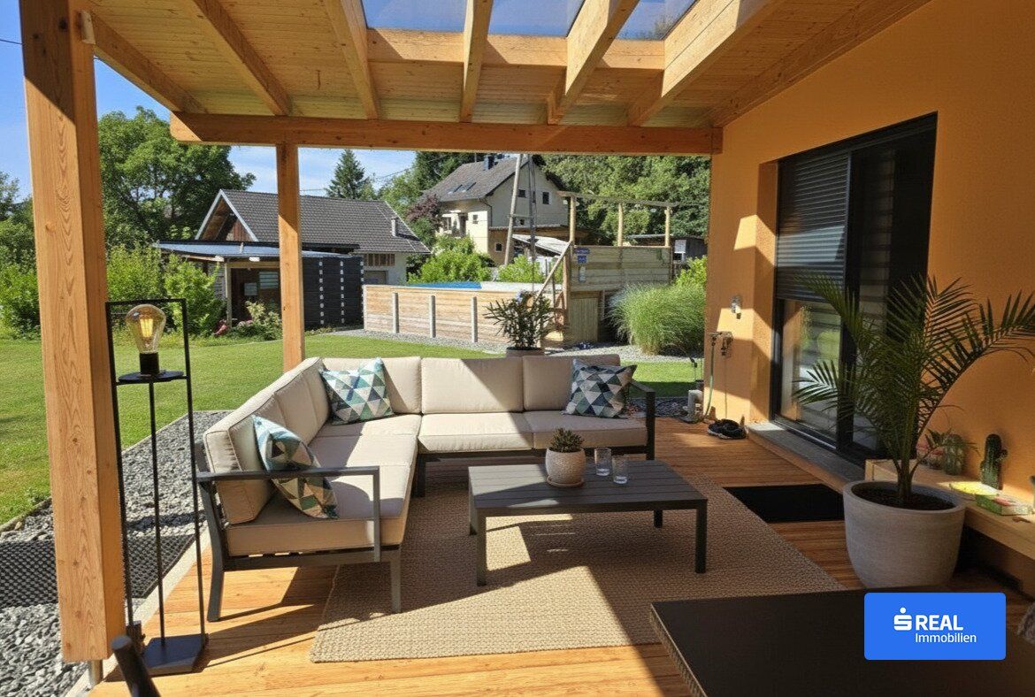 Ihr Traumhaus wartet - neuwertiger Bungalow mit Pool in Ruhelage