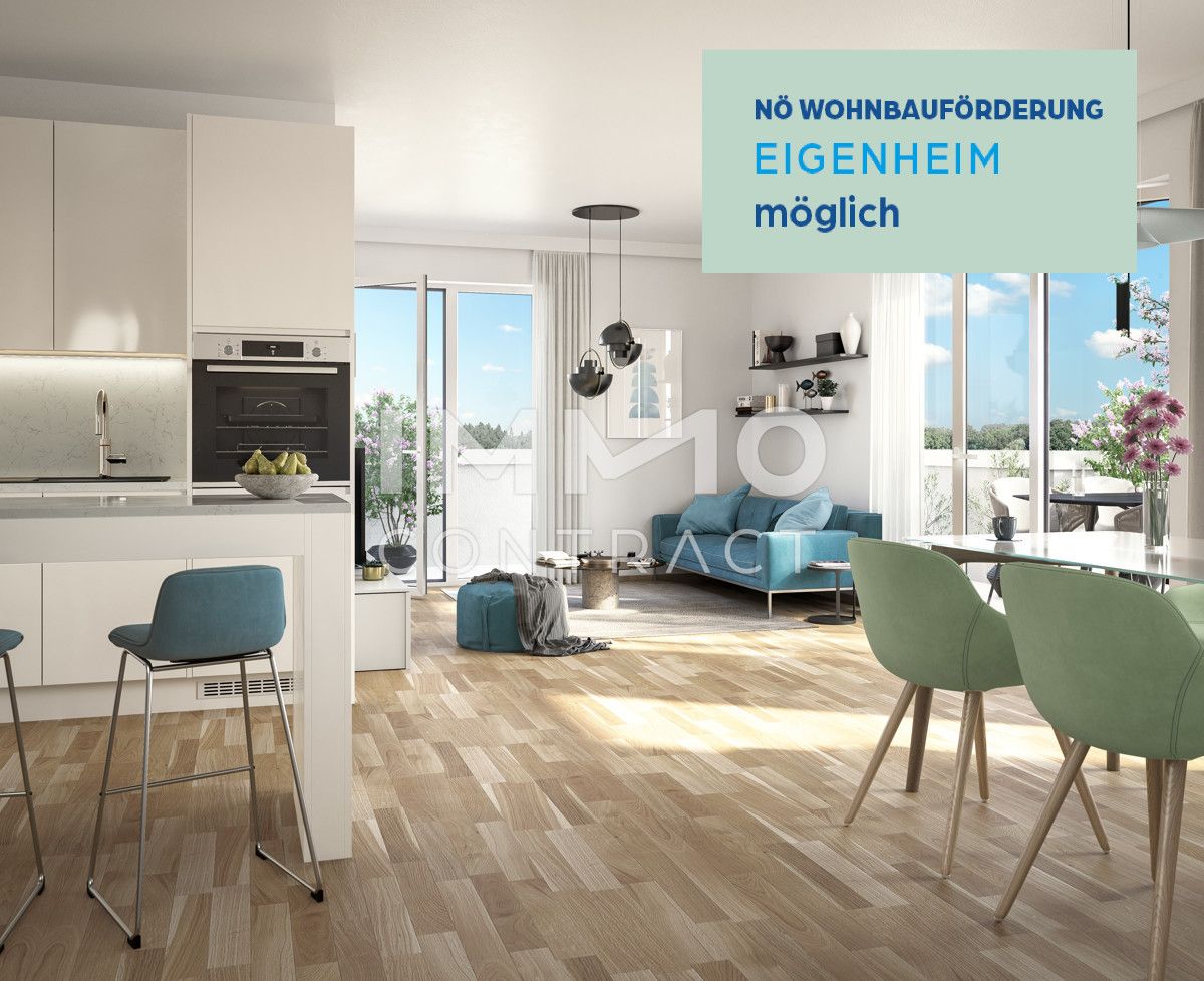 Provisionsfreier Neubau!  2 Zimmer Wohnung!