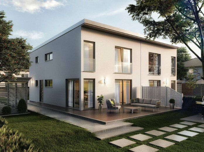 Neues Zuhause in Vorarlberg - Doppelhaushälfte mit Garten, Terrasse & Erstbezug! Min 135.000 Wohnbauförderung. (Haus B - Rechts)