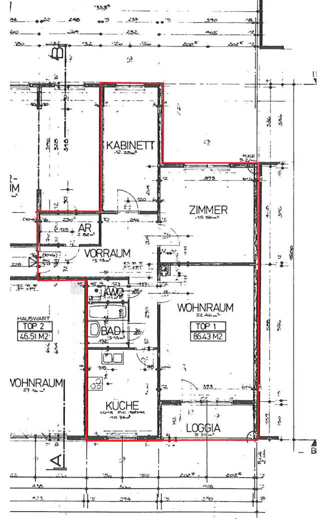 3-Zimmer Wohnung in zentraler Lage