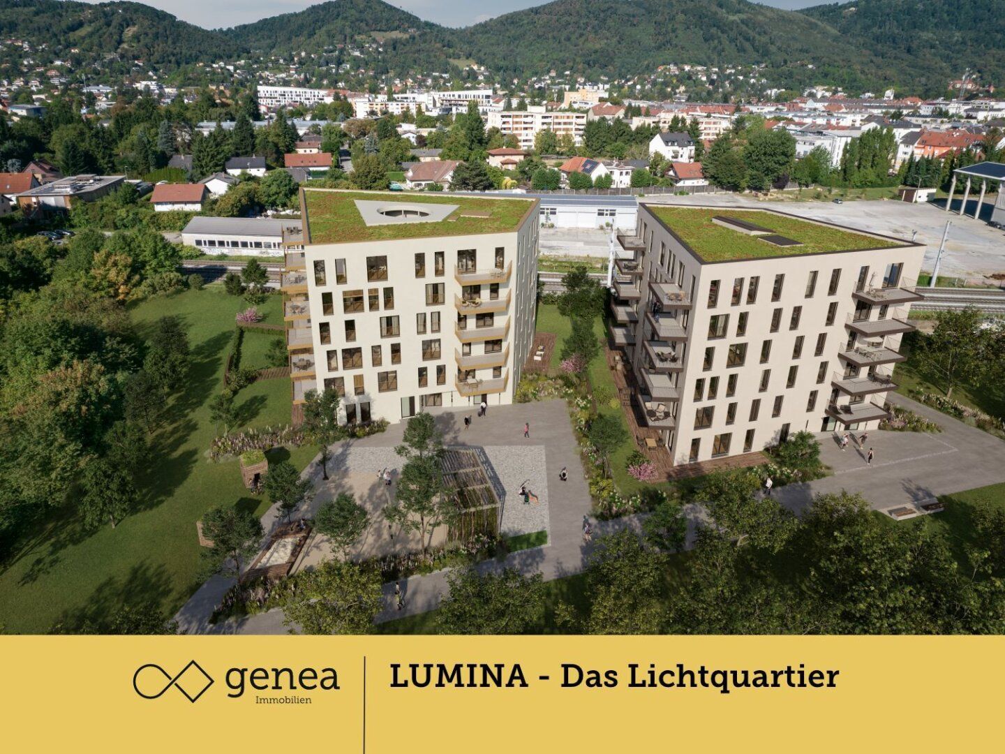 Helle Neubauwohnung mit Freifläche in Top-Lage | LUMINA | Erstbezug - Ansicht 4