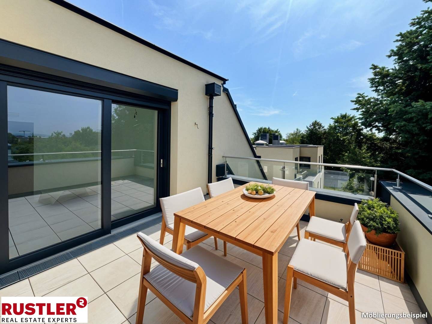 3 Zimmer Terrassenwohnung in Essling - zu verkaufen