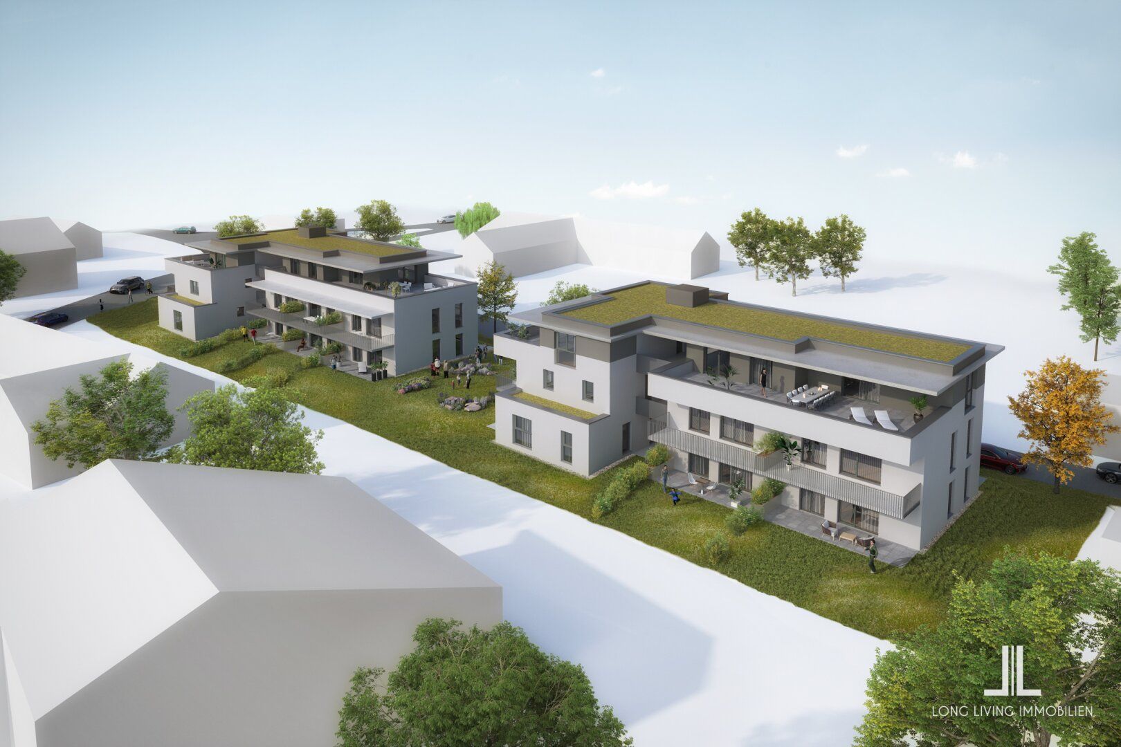 Exklusives Neubauprojekt im grünen Süden von Graz. TOP B08 - 3-Zimmer-Penthouse mit großzügiger Dachterrasse