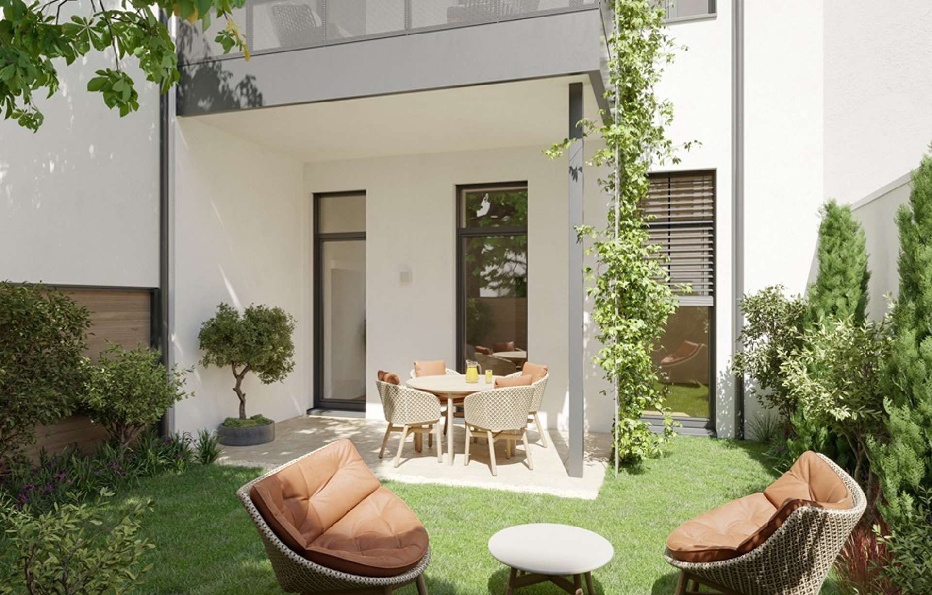 Moderne 4-Zimmer Maisonette mit 86 m² Freiflächen in Wien 1150